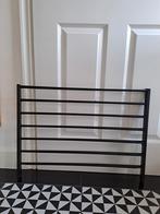 Noma uitschuifbaar traphekje zwart, Kinderen en Baby's, Traphekjes, Ophalen, Overige typen, Zo goed als nieuw, Metaal of IJzer
