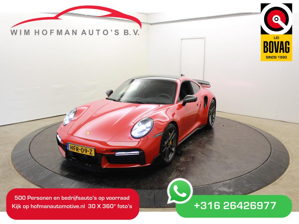 Porsche 911 3.8 Turbo S Aerokit Carbon Nose lift 360º Camer, Auto's, Porsche, Automaat, Gebruikt, Euro 6, 4 stoelen