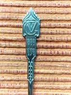 Gero Georg Nilsson Monogram VvC lepel verzilverd, Ophalen of Verzenden