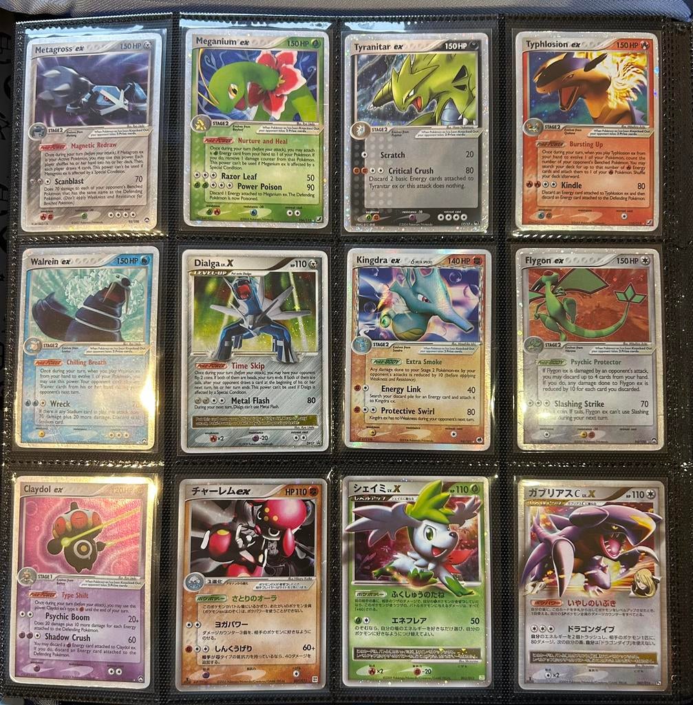 70 vintage pokemon kaarten met veel holos, Ophalen of Verzenden, Zo goed als nieuw, Meerdere kaarten