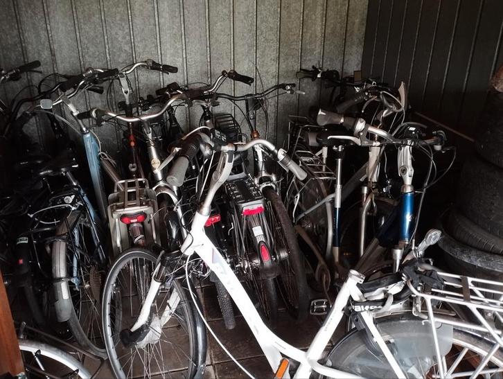 Partij elektrische sloop fietsen, Fietsen en Brommers, Overige Fietsen en Brommers, Gebruikt, Ophalen