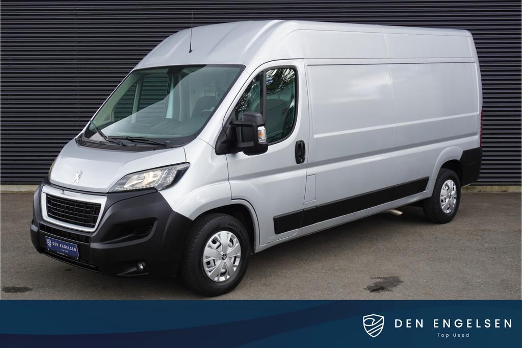 Peugeot Boxer 164pk L3H2 Airco Navigatie Cruise control Trek, Voorwielaandrijving, Stof, 4 cilinders, 163 pk