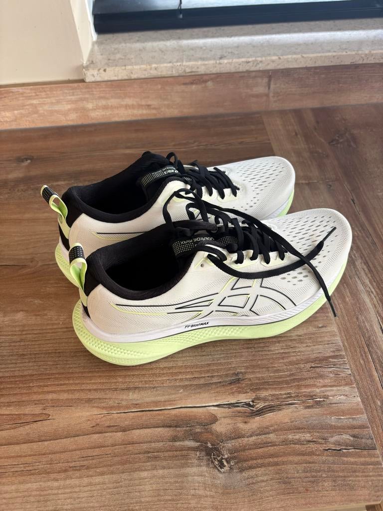 Asics FF BlastM hardloopschoenen maat 42 - Zo goed als nieuw, Sport en Fitness, Loopsport en Atletiek, Hardloopschoenen, Ophalen of Verzenden