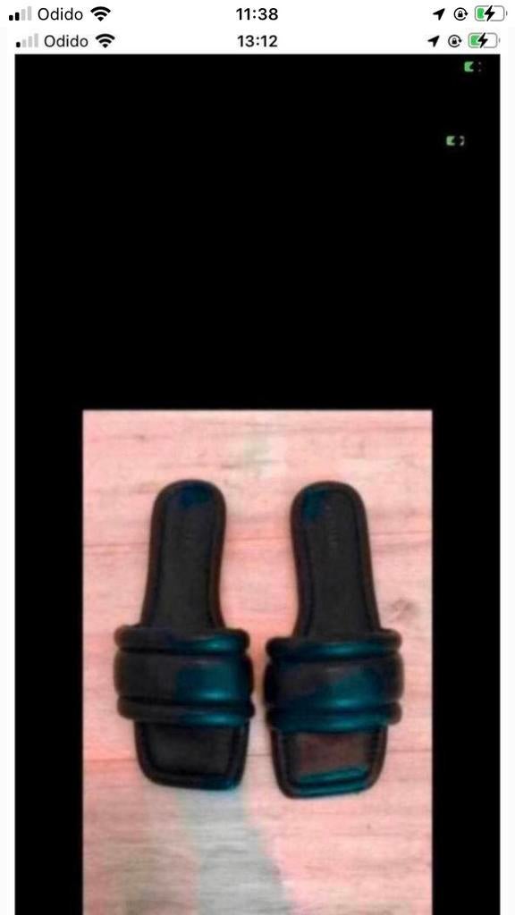 Slippers, Zwart, Zo goed als nieuw, Ophalen, Slippers