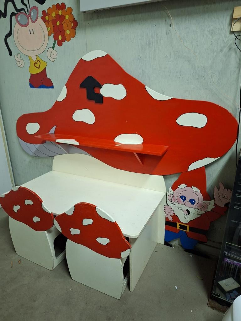 Kinder kaboutertafel, Ophalen