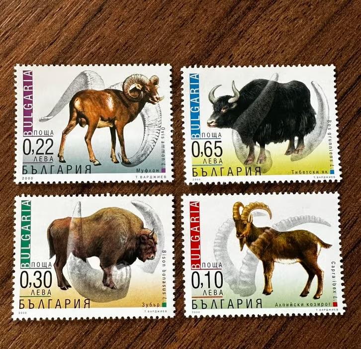 Bulgarije 2000 dieren postzegels postfris, Ophalen of Verzenden, Bulgarije, Postfris