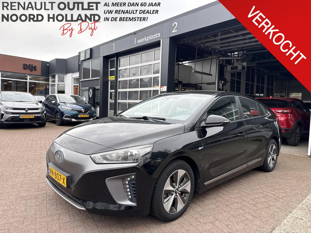 Hyundai IONIQ Comfort EV, Auto's, Hyundai, Stof, Zwart, Origineel Nederlands, IONIQ