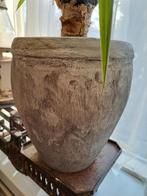 Mooie super grote bloempotten 2 stuks zgan, Ophalen, Zo goed als nieuw