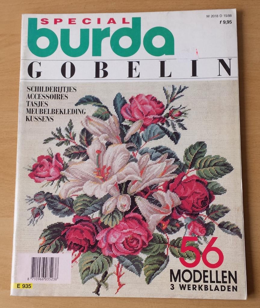 Burda Gobelin - E935 - 1988, Patroon, Gebruikt, Ophalen of Verzenden, Burda