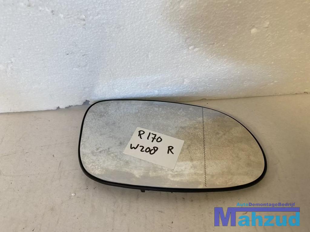 MERCEDES SLK R170 CLK W208 RECHTS spiegelglas, Auto-onderdelen, Spiegels, Gebruikt, Mercedes-Benz AG, Mercedes-Benz, Ophalen of Verzenden