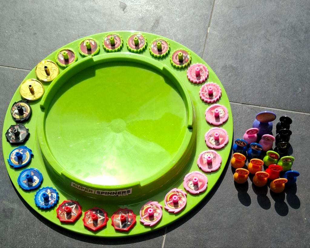 Sonic super spinners + battle arena, Ophalen, Gebruikt, Jongen of Meisje