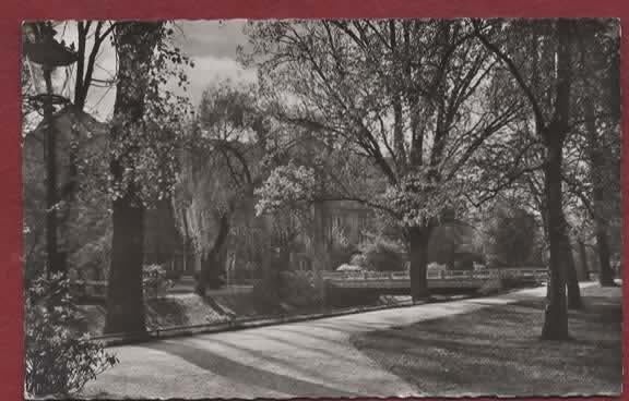 Duitsland - Baden-Baden - Lichtentaler Allee - 1957, Verzenden, 1940 tot 1960, Gelopen, Duitsland