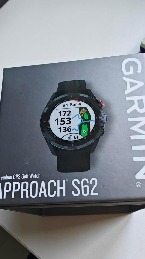 Golfhorloge Garmin Approach S62, Ophalen, Zo goed als nieuw