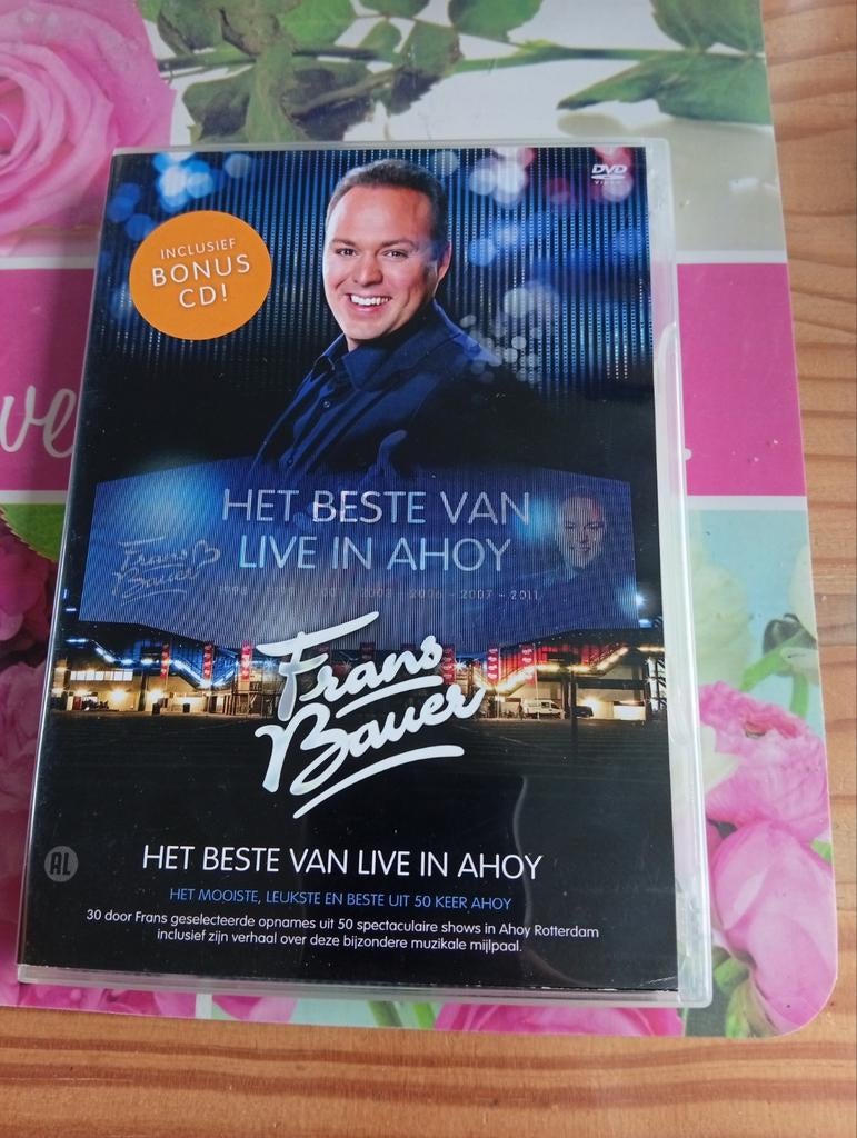 Dvd box Frans Bauer het beste van live in Ahoy + bonus cd, Alle leeftijden, Ophalen of Verzenden, Zo goed als nieuw, Muziek en Concerten