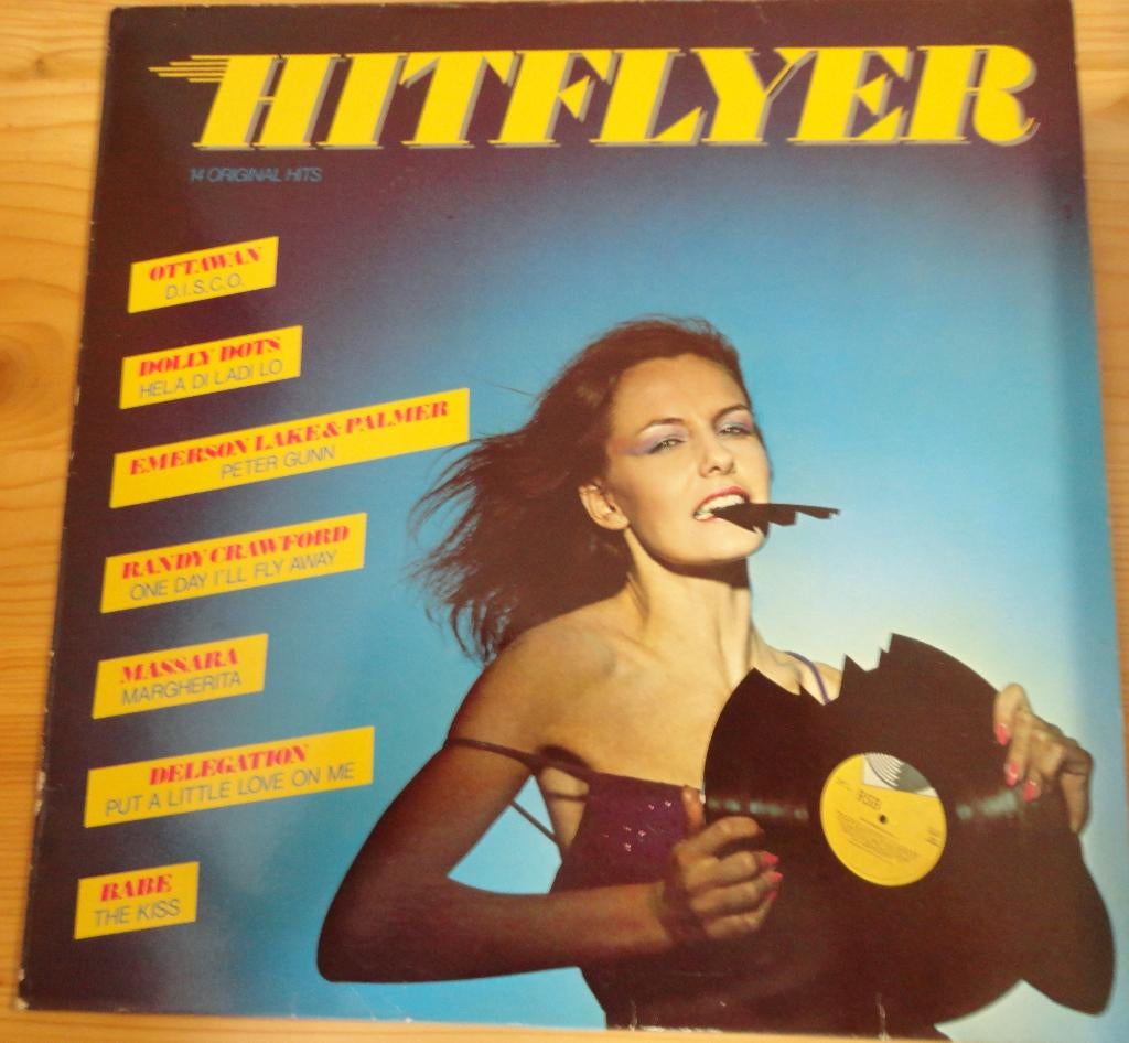 Hitflyer (LP), Ophalen of Verzenden, Gebruikt, 12 inch