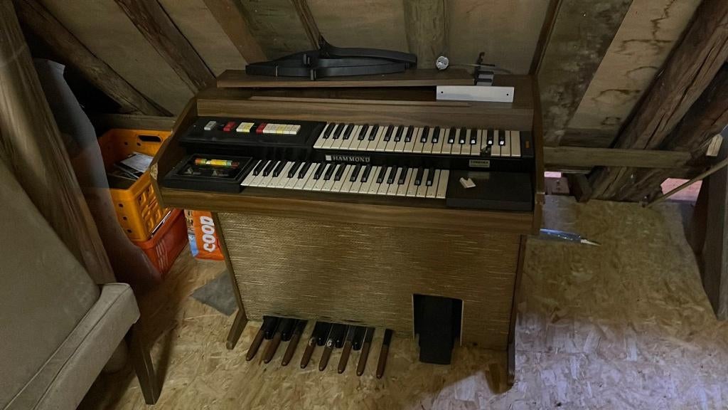 Hammond orgel opknapper gratis, Muziek en Instrumenten, Orgels, Ophalen, Gebruikt, 2 klavieren, Orgel