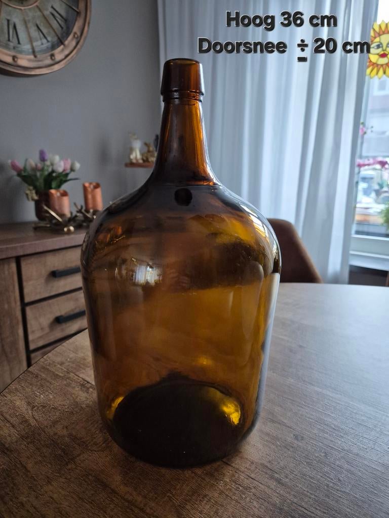 Mooie gave vaas/fles - blikvanger voor elk interieur, Ophalen