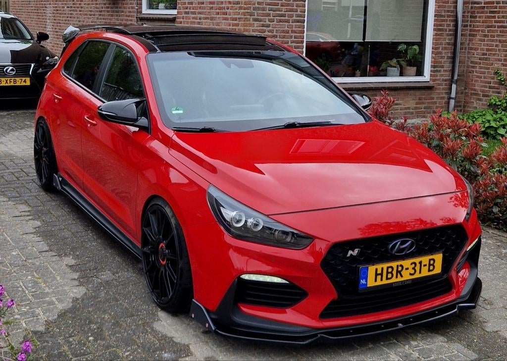 Hyundai i30 2.0 T-gdi 315pk N2 Performance 2020 Rood, Auto's, Hyundai, Voorwielaandrijving, Zwart, 4 cilinders, Handgeschakeld