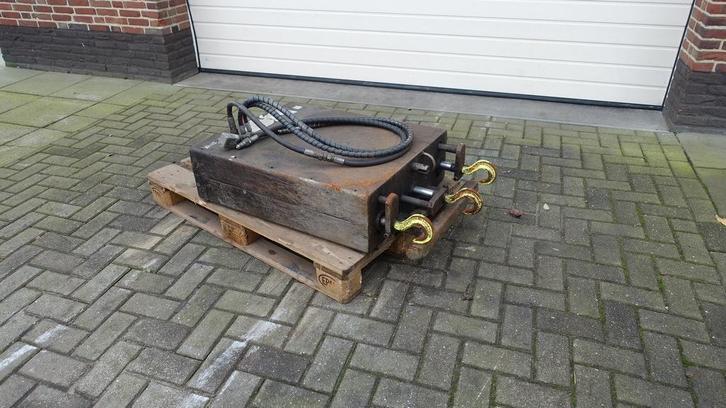 Bakker 3 haken opnameblok 3000 kg Gejo 10, Zakelijke goederen, Machines en Bouw | Onderdelen