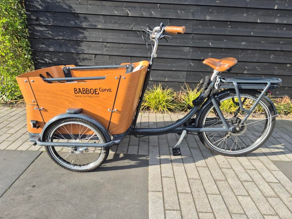 Babboe Curve-E bakfiets 2020 (goedgekeurd), Fietsen en Brommers, Fietsen | Bakfietsen, Overige merken, 4 kinderen of meer, Gebruikt