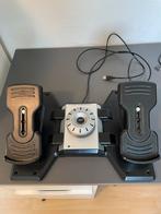 Thrustmaster HOTAS Warthog met Saitek pedalen, Ophalen, Zo goed als nieuw