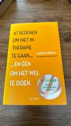 Martin Appelo - 47 redenen om niet in therapie te gaan..., Boeken, Ophalen of Verzenden, Zo goed als nieuw, Martin Appelo