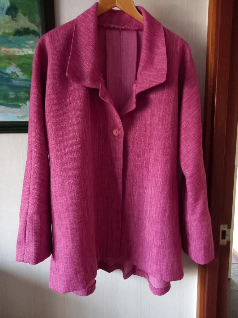 Roze jasje maat 44, Verzenden, Zo goed als nieuw, Maat 42/44 (L), Roze