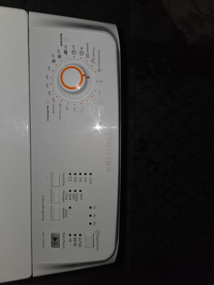 Electrolux EWT 12020W bovenlader wasmachine, Witgoed en Apparatuur, Wasmachines, 85 tot 90 cm, 1200 tot 1600 toeren, Ophalen