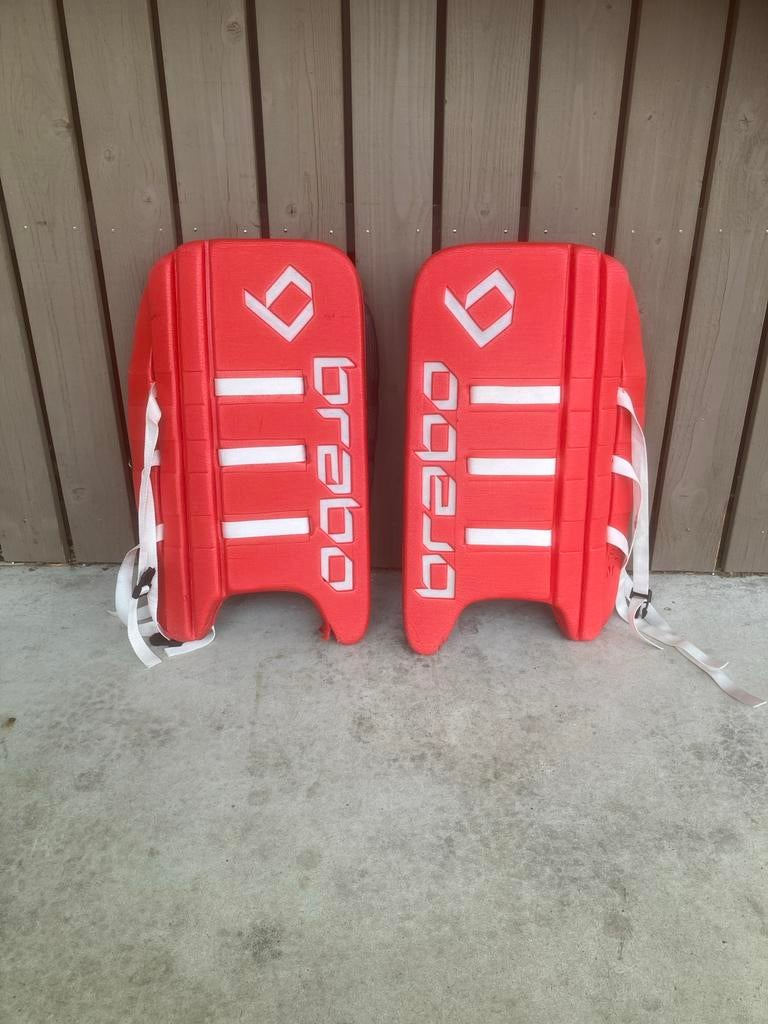 Brabo hockey keeper F2 legguards, Ophalen of Verzenden, Gebruikt