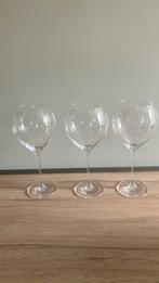3 grote Rosenthal wijnglazen, Ophalen, Glas of Glazen, Overige stijlen, Glas