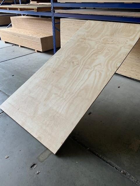 MULTIPLEX DAKPLATEN A-KEUS 18 MM 122X244 € 9,99 /M2, Overige kleuren, Nieuw, 15 m² of meer, Hout