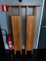 Twee houten kastjes van Louis van Vilsteren, Ophalen, Minder dan 50 cm, Met deur(en), Zo goed als nieuw