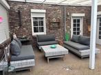Te koop mooie 6 pers. loungeset, Ophalen, Kunststof, 6 zitplaatsen, Bank