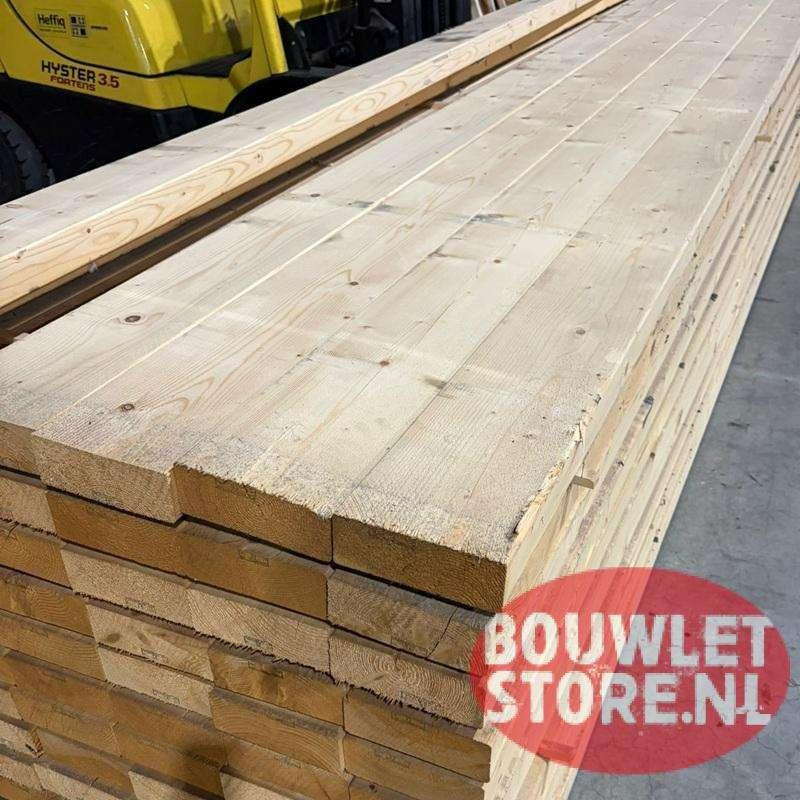 Vuren balken | vurenhout balk | 75x200mm | 6000mm | OP=OP, Nieuw, Ophalen of Verzenden, Balk, Vuren