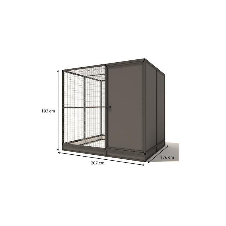 Aluminium Kippenren Evi | Model 1, Dieren en Toebehoren, Pluimvee | Toebehoren, Nieuw, Kippenhok of Kippenren, Ophalen of Verzenden