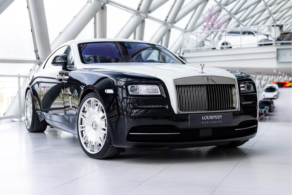 Rolls-Royce Wraith 6.6 V12 | Two-Tone | Starlight | AG Wheel, Auto's, Rolls-Royce, Automaat, Gebruikt, Euro 6, 12 cilinders