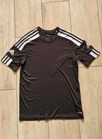 170/176 Zgan zwart/wit Adidas sportshirt, Kinderen en Baby's, Kinderkleding | Maat 170, Ophalen of Verzenden, Zo goed als nieuw