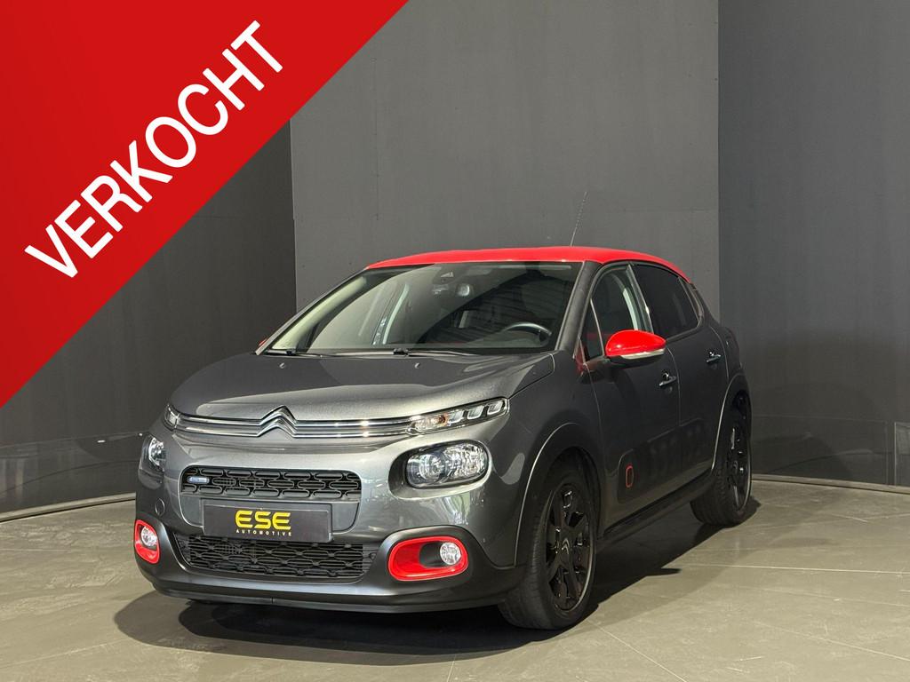 Citroen C3 1.2 PureTech S&S Shine | Camera | Navigatie | Nie, Auto's, Citroën, Voorwielaandrijving, 1025 kg, Stof, Gebruikt