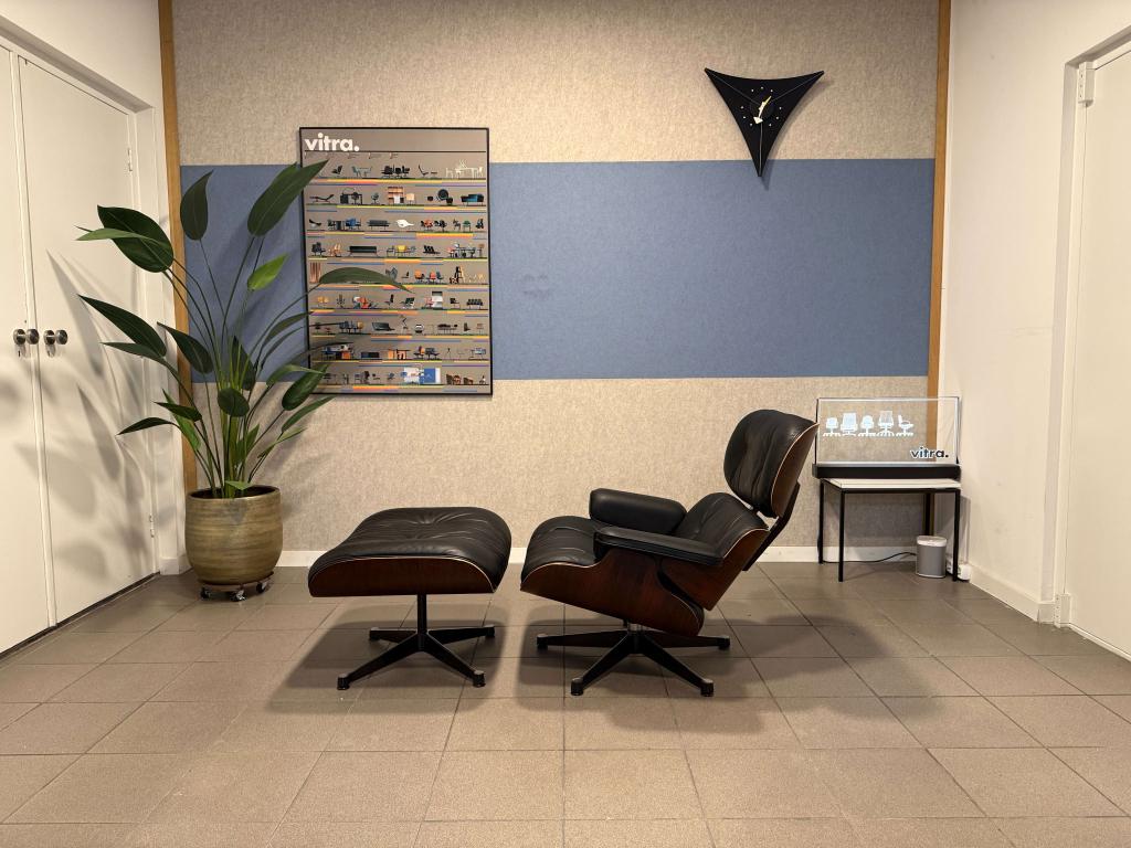 Herman Miller | Eames | Lounge Chair & Ottoman | Palisander, Huis en Inrichting, Fauteuils, Gebruikt, Herman Miller, 75 tot 100 cm