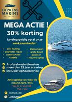 Onderhoud buitenboordmotor en boot - 30% korting!, Ophalen of Verzenden