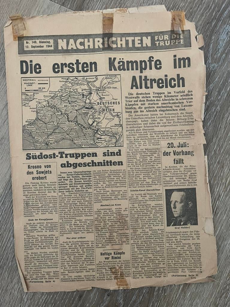 Nachrichten für die Truppe, Verzamelen, Ophalen of Verzenden, Overige soorten, Nederland, Boek of Tijdschrift