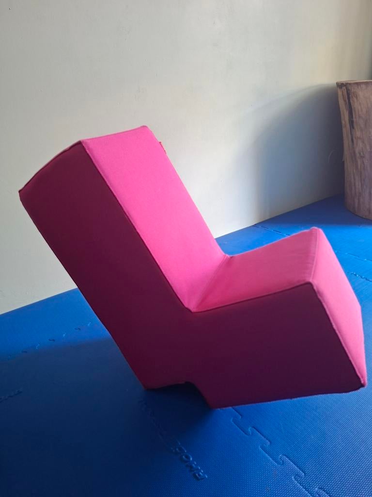 Poef/stoeltje/kruk van Lümmel, Ophalen, Gebruikt, 50 tot 75 cm, Rechthoekig