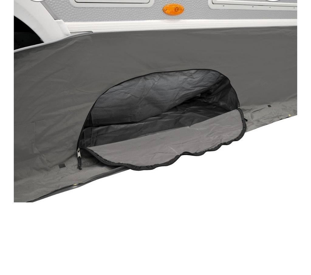 Obelink tochtstrip caravan met opbergvakken., Caravans en Kamperen, Ophalen, Zo goed als nieuw, Tot en met 4