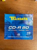 Traxdata CD-R 80 - 8 stuks - Nieuw, Verzenden, Nieuw, Cd, Op spindel