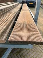 Hardhouten vlonders vlonderplanken Bankirai 21 mm , 19 m2, Ophalen, Gebruikt, Planken, Hardhout