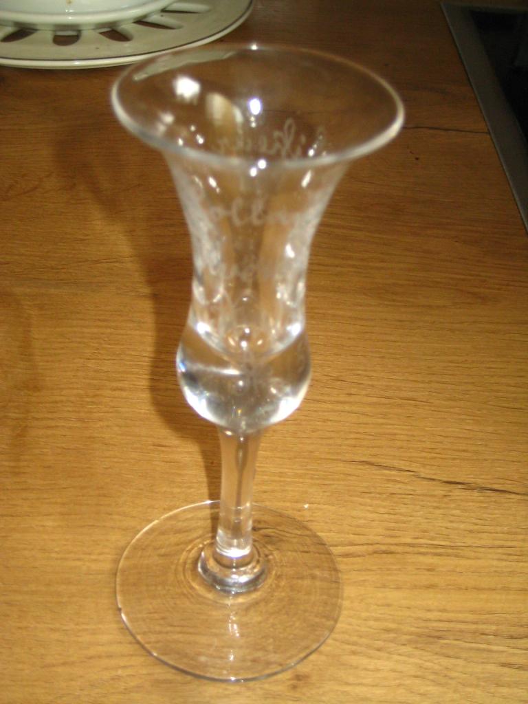 borrelglaasje lucas bols (vlgnr 71) hollandsche likeur, Ophalen of Verzenden, Zo goed als nieuw, Borrel- of Shotglas