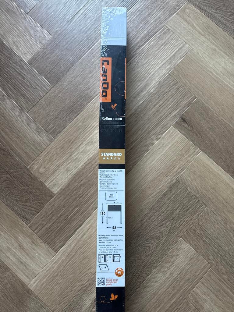 CanDo Rolhor Raam Standard 58x150cm Wit, Ophalen, Kunststof, Minder dan 80 cm, Overige typen