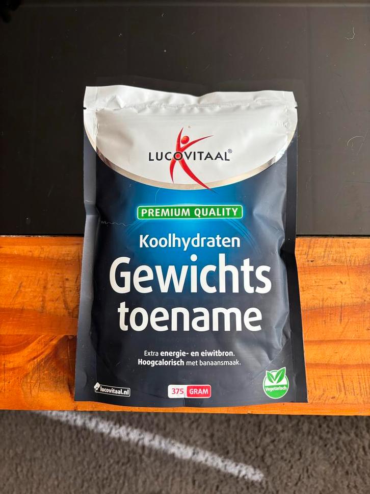 Lucovitaal Koolhydraten Gewichtstoename Banaan (4 stuks), Sport en Fitness, Fitnessmaterialen, Nieuw, Overige typen, Ophalen of Verzenden