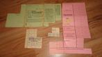 Wo2 Duitse distributie bonnen set 2, Verzamelen, Militaria | Tweede Wereldoorlog, Verzenden, Overige soorten, Duitsland, Overige typen