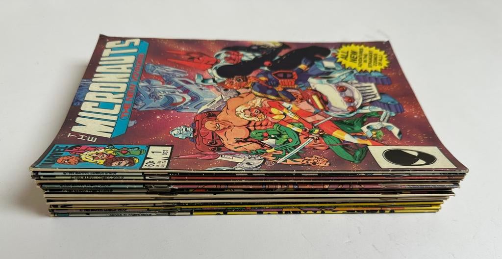 The Micronauts: The New Voyages diversen nummers (1984-1986), Meerdere comics, Ophalen of Verzenden, Zo goed als nieuw, Amerika